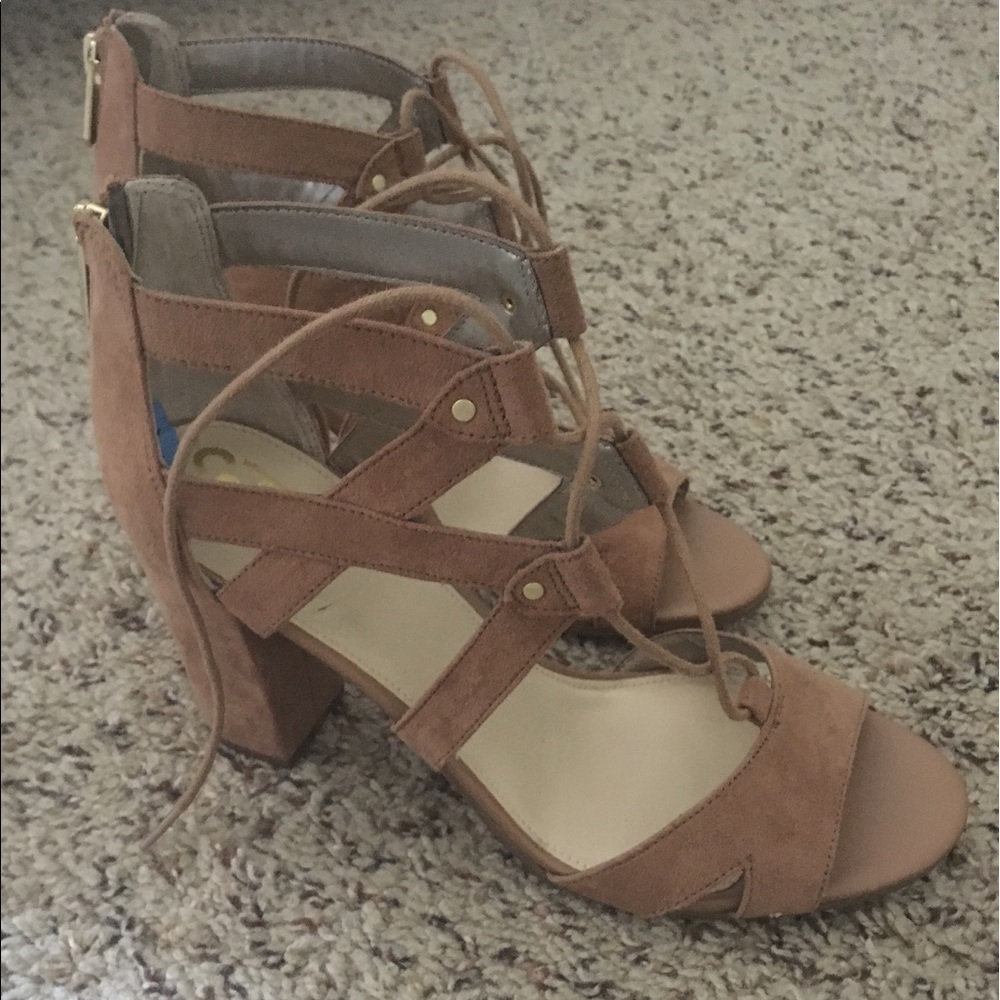Lace up sandal heels, Circus by Sam Edelman 7.5